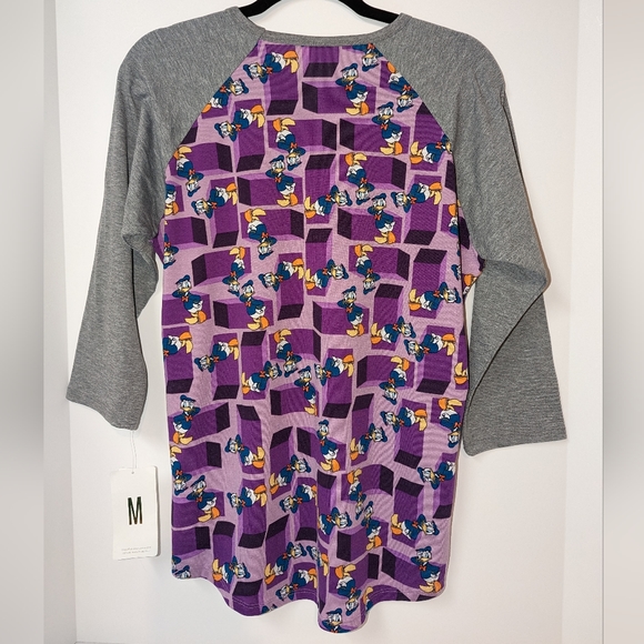 Disney LuLaRoe Randy, M, Donald Duck, Purple - Picture 3 of 9